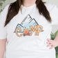 Camp by the Mountains Graphic Tee