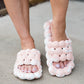 Bubble Cloud Sandals in Pink