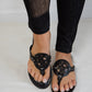 Storm Sandal in Black