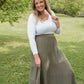 All Around Skirt in Olive