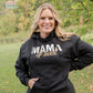 Mama of Both Graphic Hoodie in Black