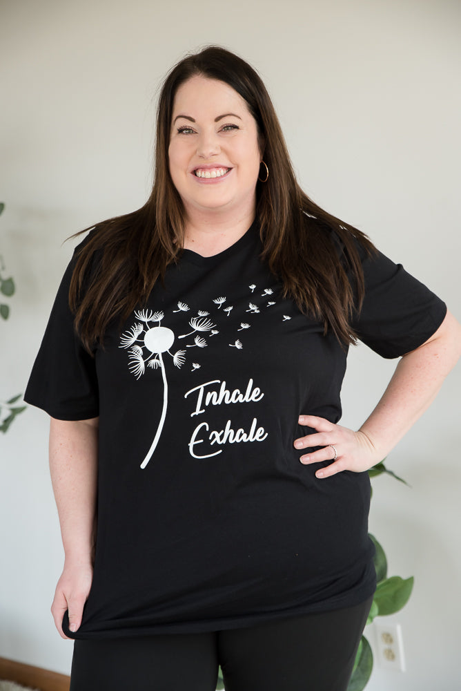 Inhale Exhale Graphic Tee