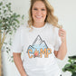 Camp by the Mountains Graphic Tee