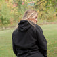 Mama of Both Graphic Hoodie in Black