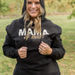 Mama of Both Graphic Hoodie in Black