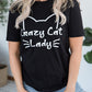 Crazy Cat Lady Graphic Tee