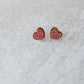 Love in the Air Earrings in Merlot