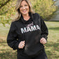 Girl Mama Graphic Hoodie in Black