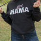 Girl Mama Graphic Hoodie in Black