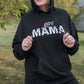 Girl Mama Graphic Hoodie in Black