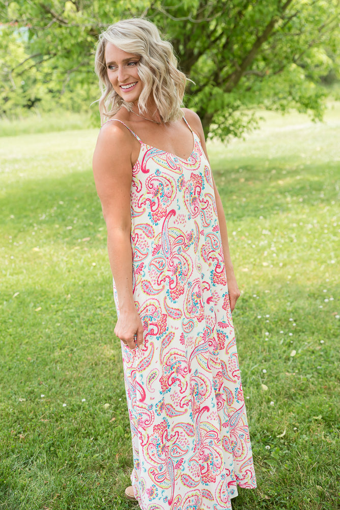 Paisley Paradise Maxi Dress