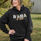 Mama of Both Graphic Hoodie in Black