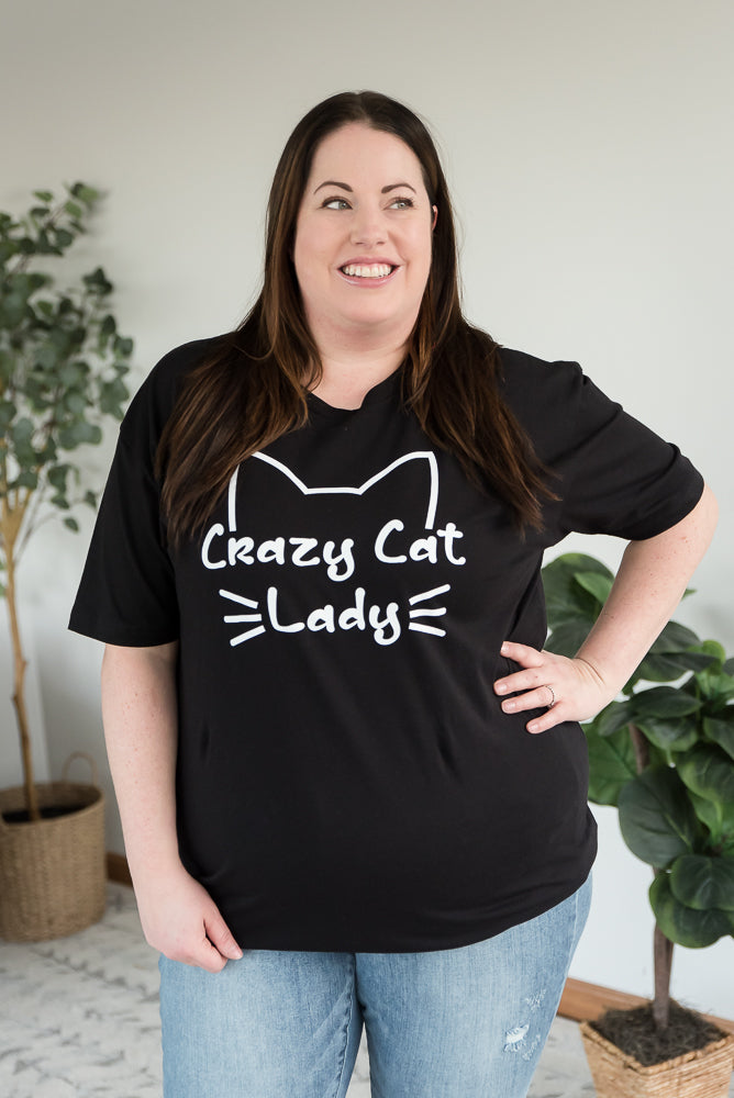 Crazy Cat Lady Graphic Tee