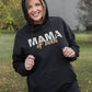 Mama of Both Graphic Hoodie in Black