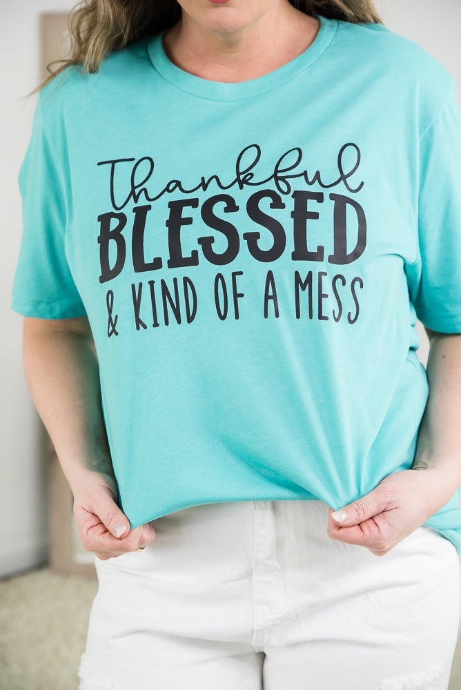 Thankful Blessed Tee