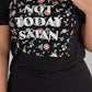 Not Today Satan Graphic Tee