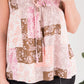 Patches of Beauty Sleeveless Top