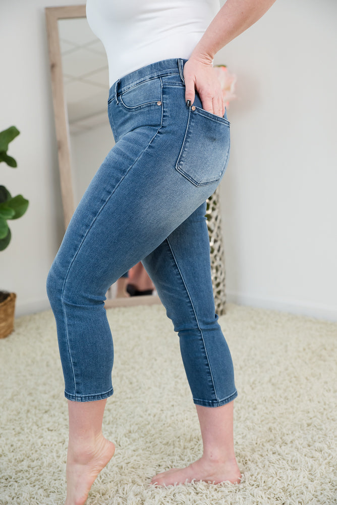 Today's Musings Cool Denim Judy Blue Capris