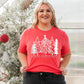 Merry Christmas Bulb Trees Graphic Tee/Sweatshirt options