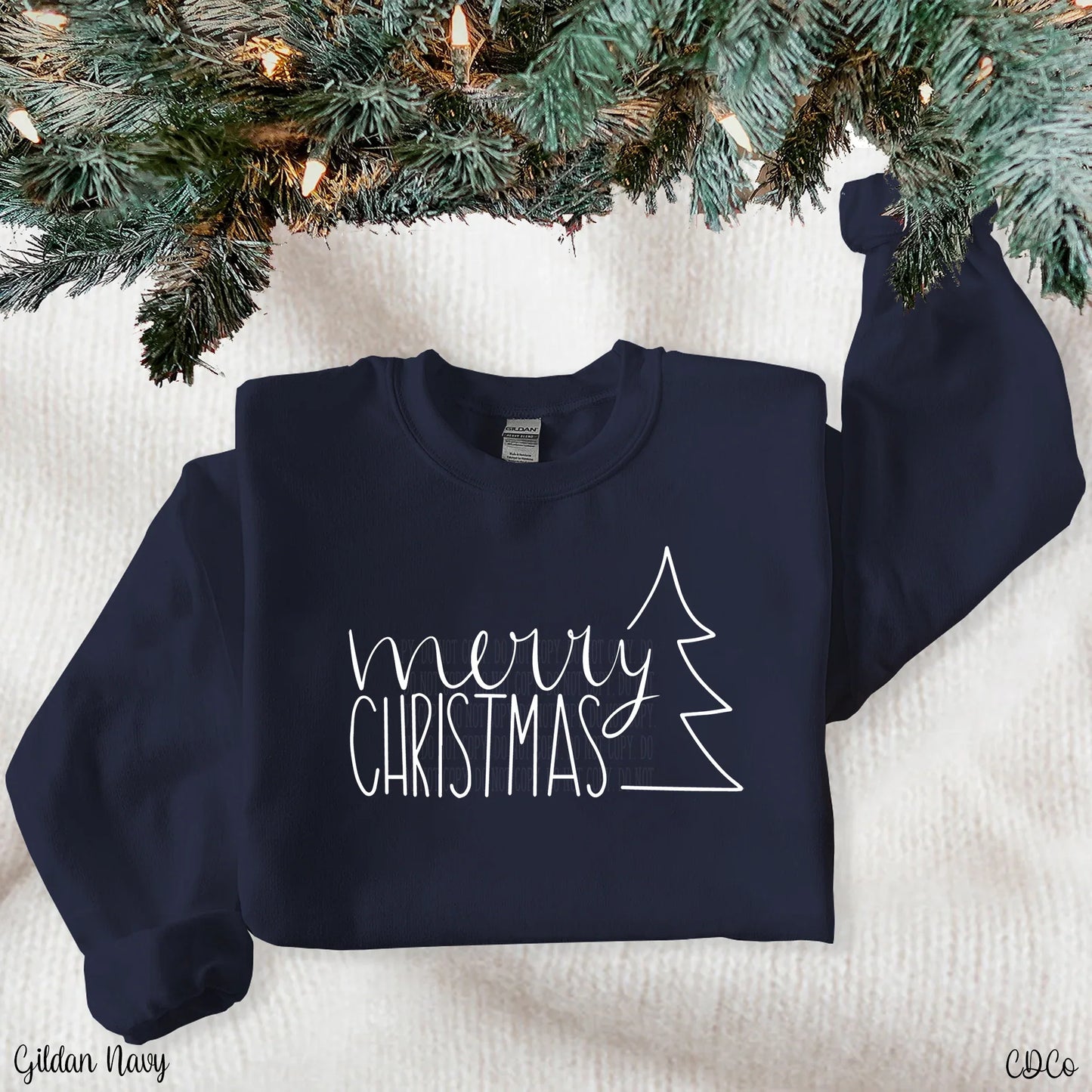 Merry Christmas Tree. Graphic Tee/Sweatshirt options