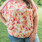 Bright Eyed Floral Top