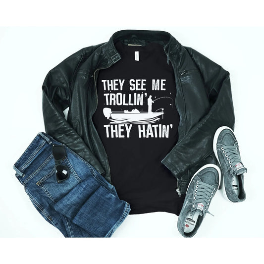 They see me trollin' they hatin' Graphic tee