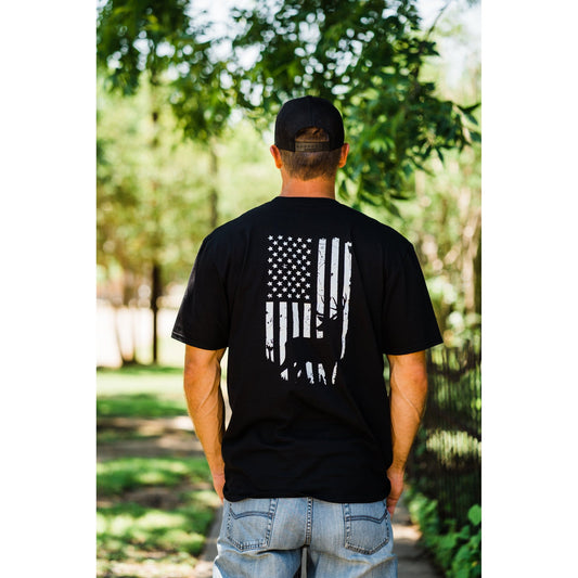 Deer Flag graphic Tee