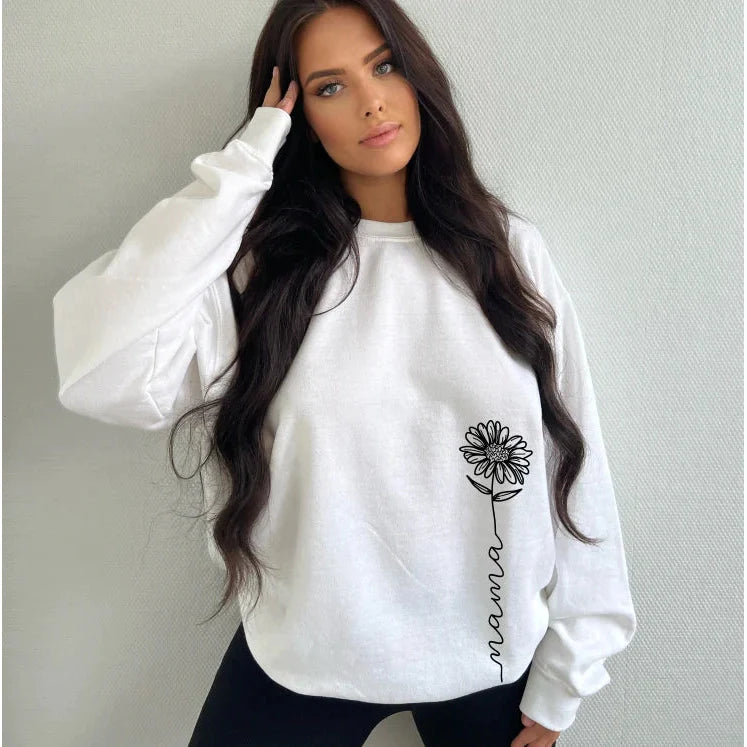 MAMA FLOWER Sweatshirt