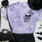 Flower Skull Oversized pocket tee