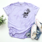 Flower Skull Oversized pocket tee