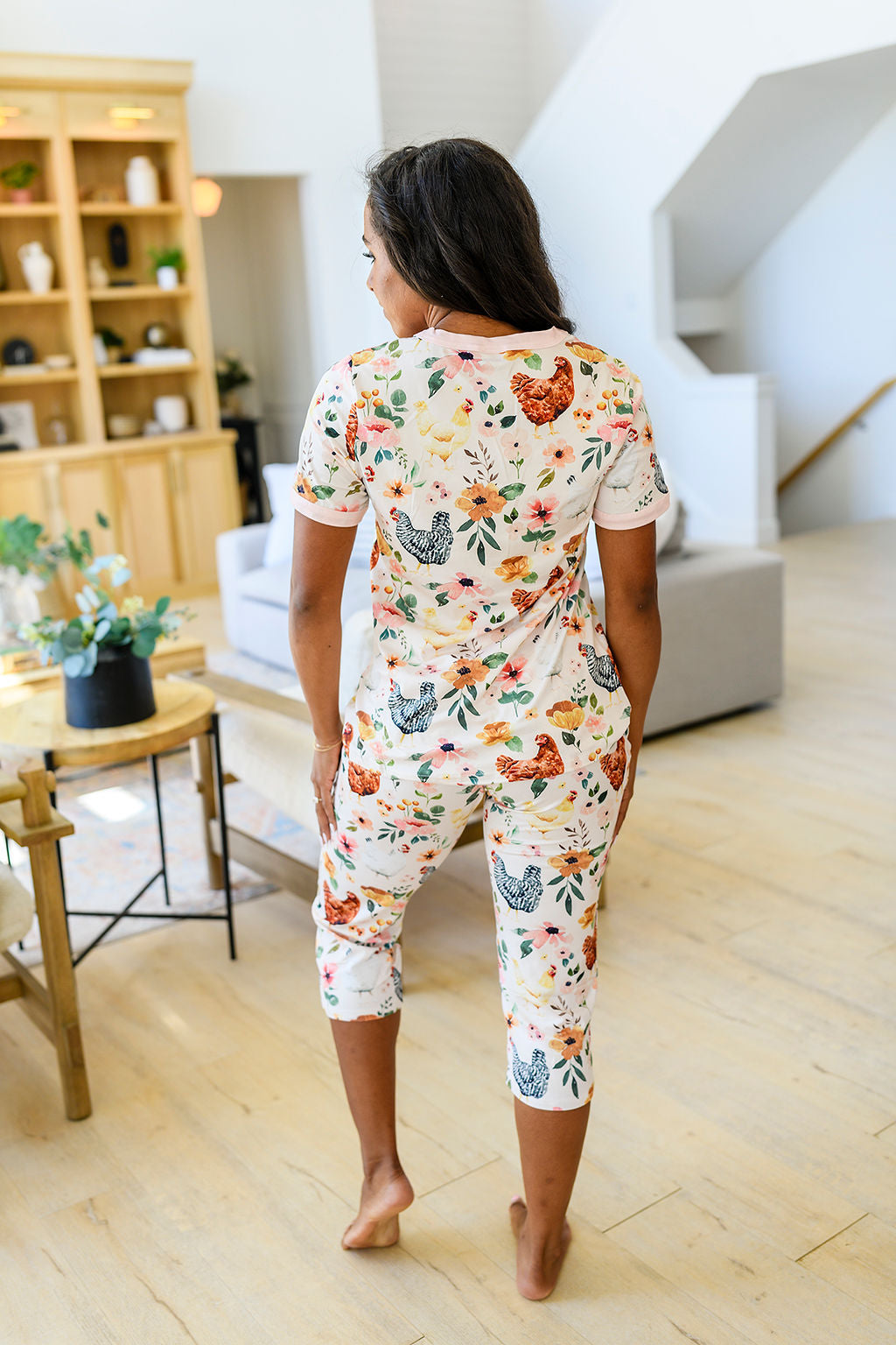 New Capri PJ Set -#3-chicken