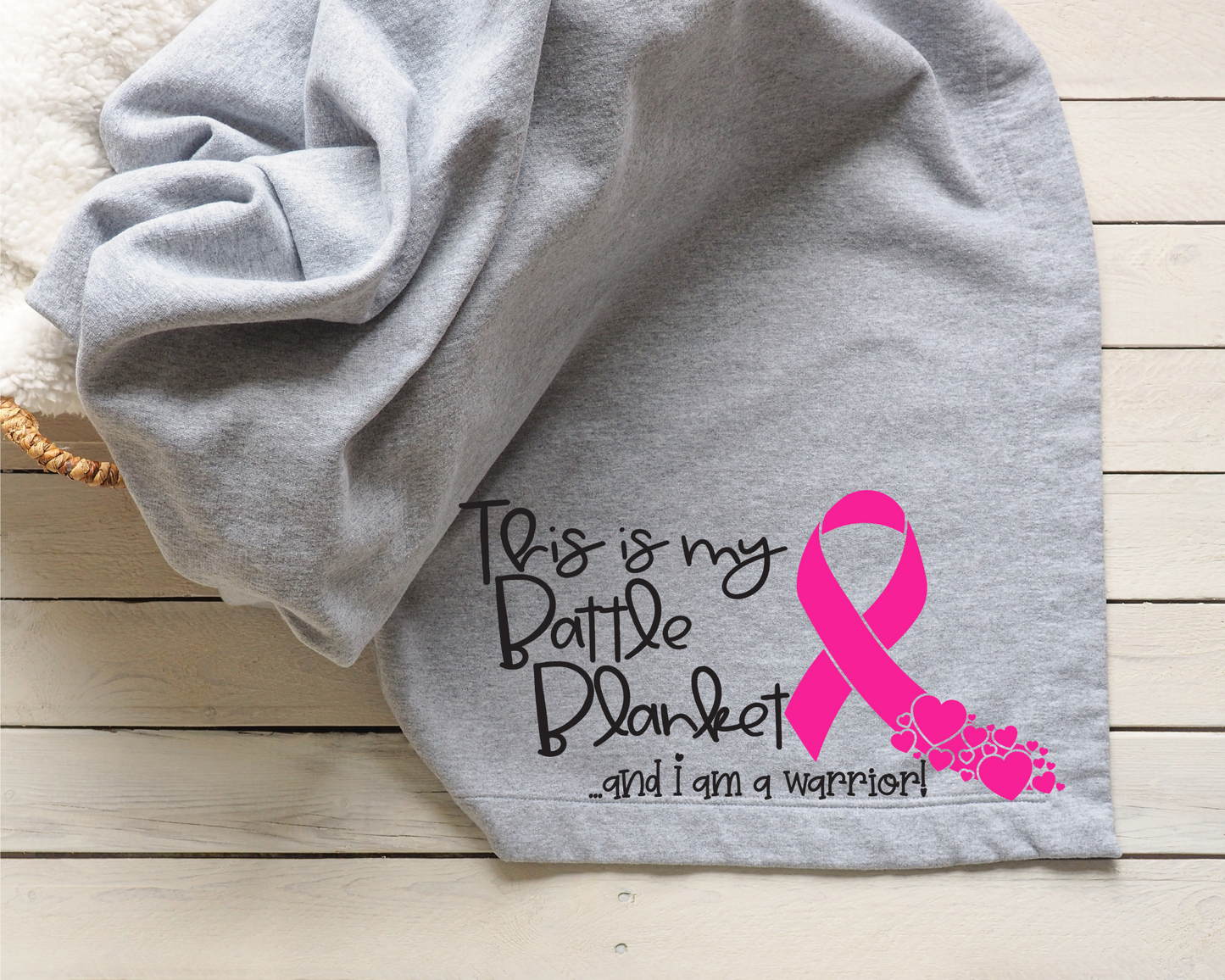 Battle Blanket, Cancer Warrior Blanket