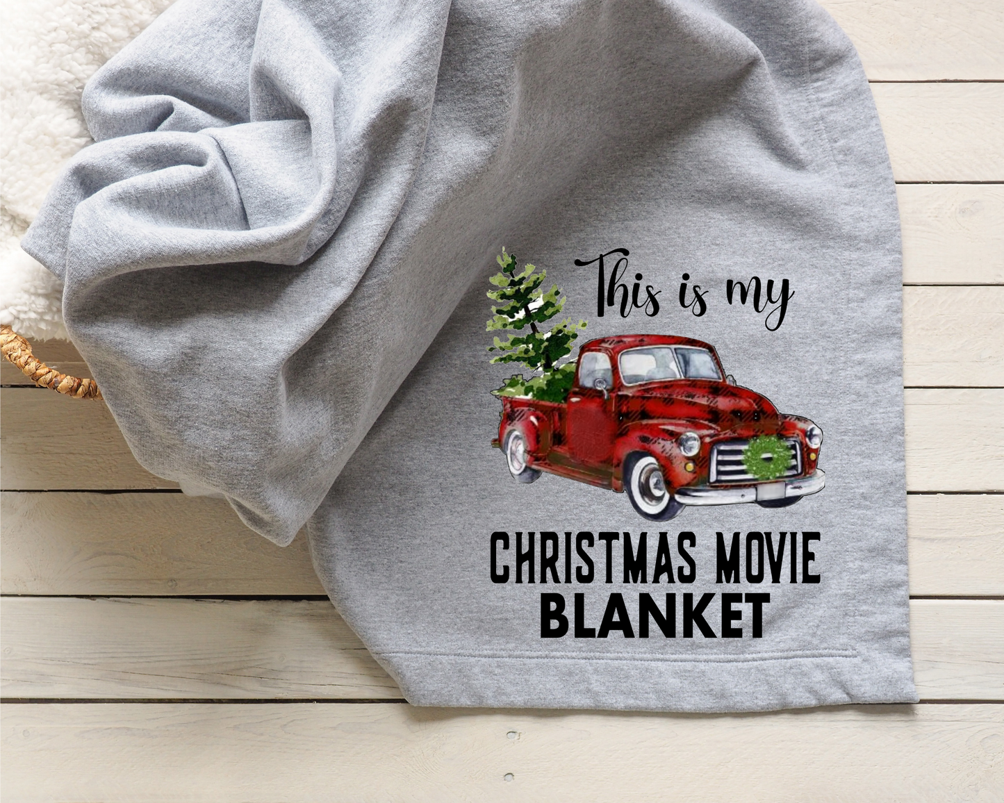 Christmas movies watching BLANKET