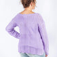 Cici Hallow Out Sweater (S-3X)