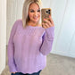 Cici Hallow Out Sweater (S-3X)