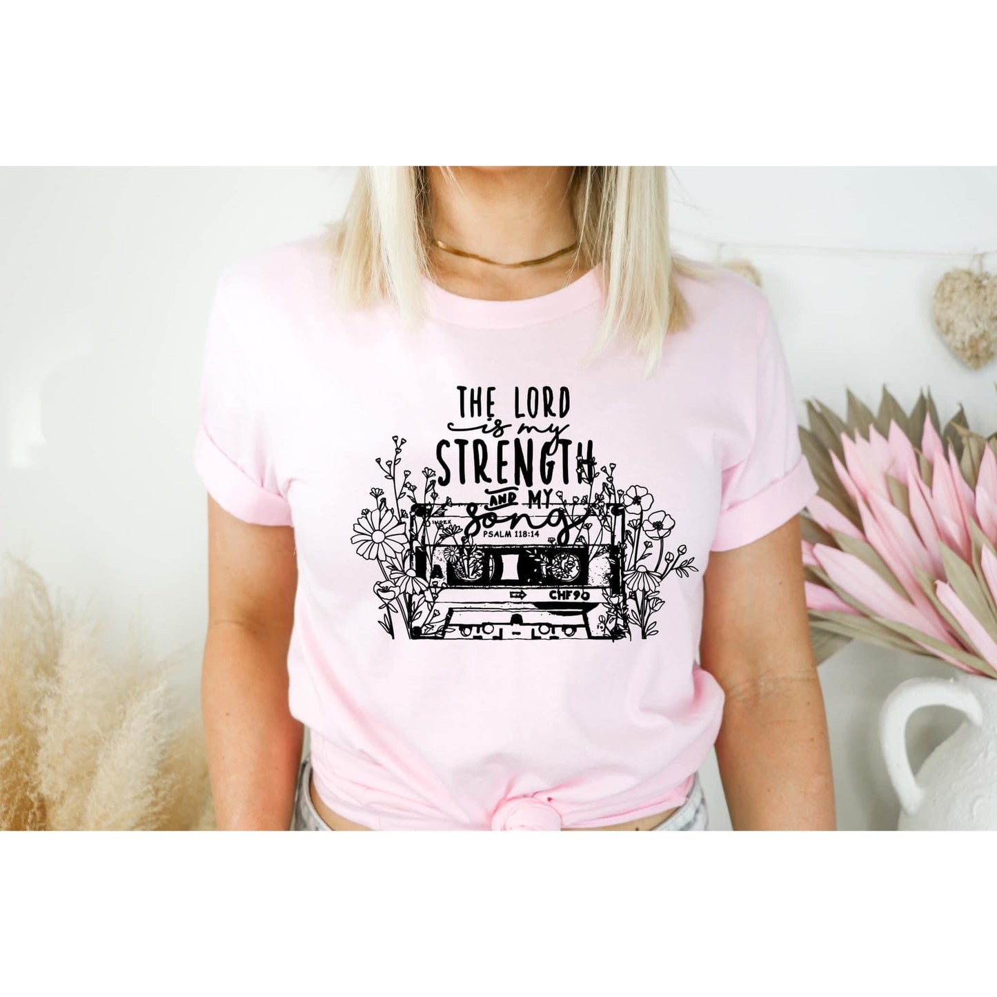 The lord is my strength GRAPHIC TEE