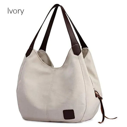 Canvas Hobo Bag