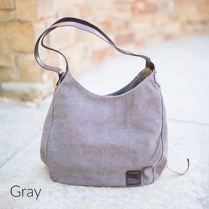 Canvas Hobo Bag