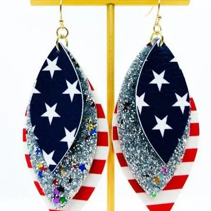 Patriotic Earrings